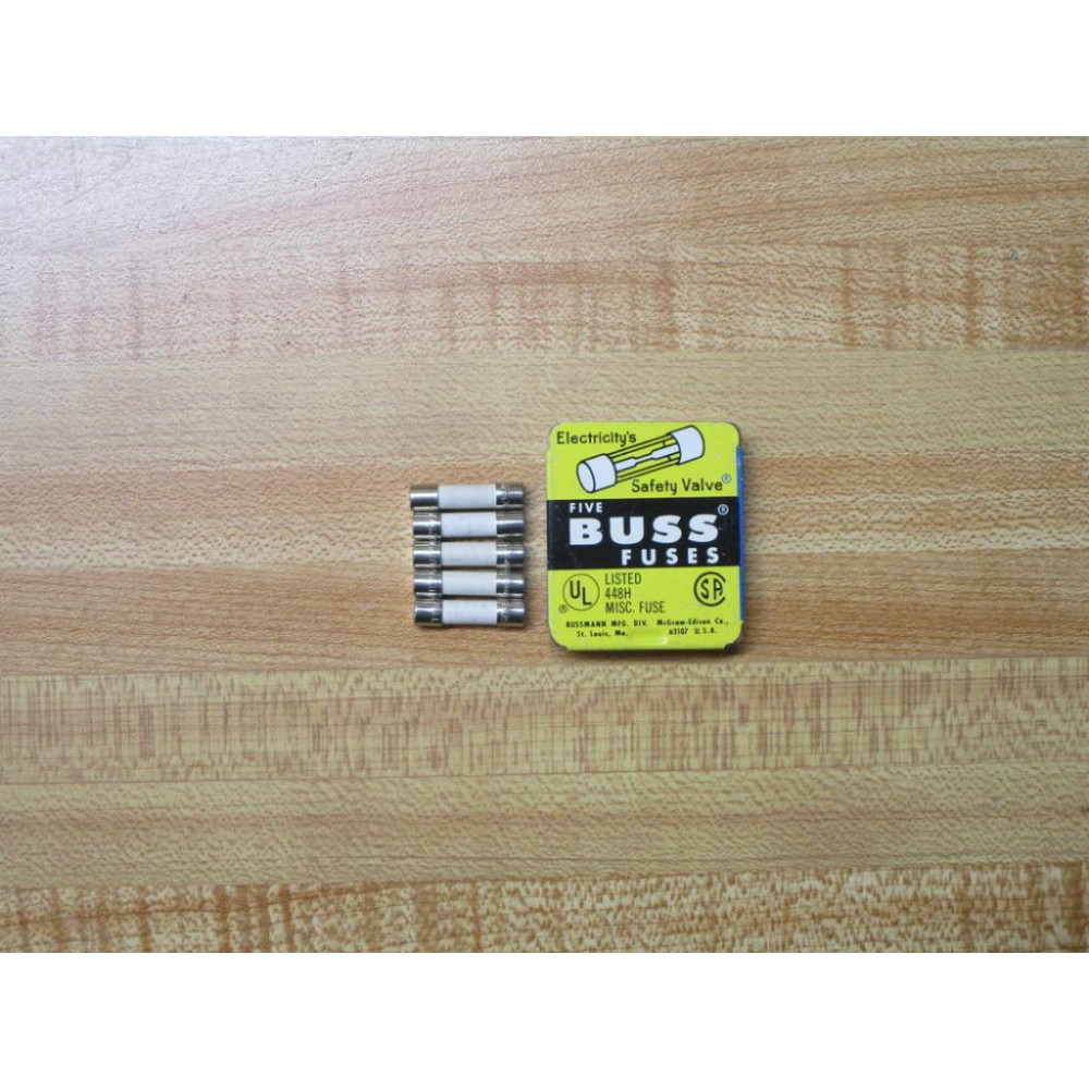 Buss T-10AH-250V Bussmann Fuse Cross Ref 2ABX9 White (Pack of 5)
