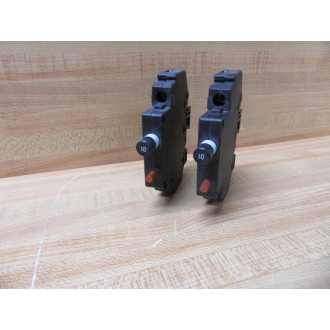 Weidmuller 910190 Circuit Breaker 10 Amp 9101900000 (Pack of 2) - New No Box