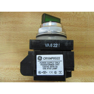 General Electric CR104PST21E11S2 Selector Switch GE Green Knob - New No Box