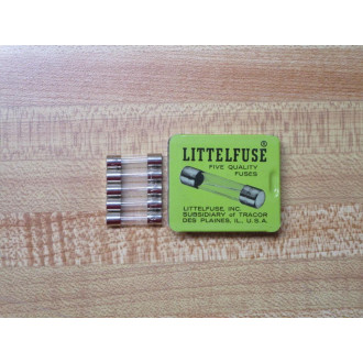 Littelfuse F6.3AL250V Fuse Cross Ref 1CC76, 021706.3 Fine Wire (Pack of 10)