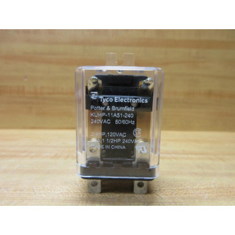 Tyco Electronics KUHP-11A51-240 Potter & Brumfield Relay - New No Box