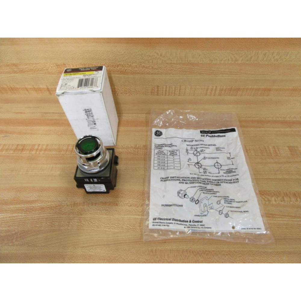 General Electric CR104PBR11G3S3 Push Button Switch GE