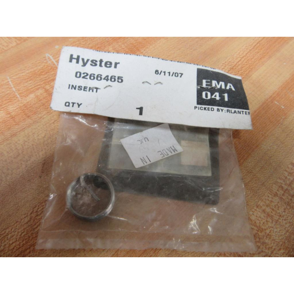 Hyster 0266465 Insert EMA 041
