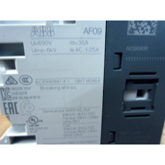 ABB AF09-22-00-13 Contactor AF09220013 - New No Box