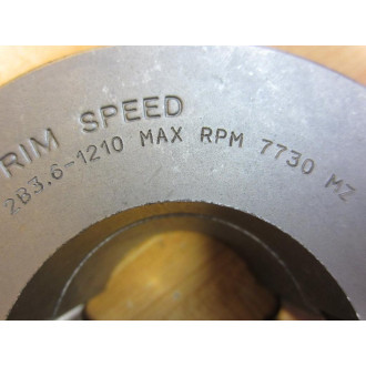 Dodge 2B3.6-1210 118212 Sheave 2B361210