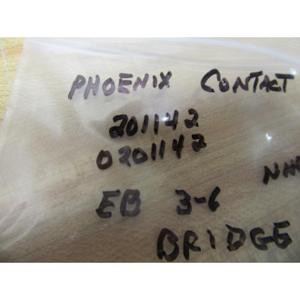 Phoenix Contact EB3-6 Jumpers 201142 0201142 (Pack of 17) - New No Box