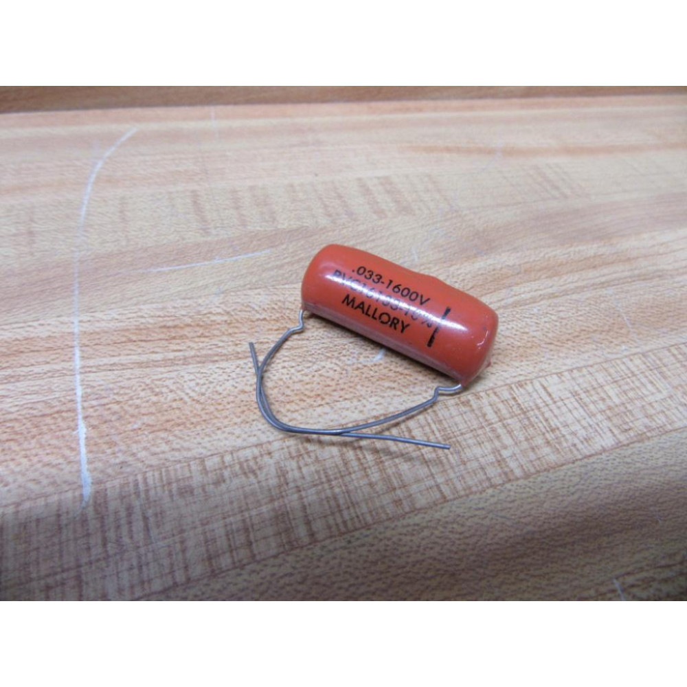 Mallory PVC16133-10% Capacitor PVC1613310 Orange - New No Box