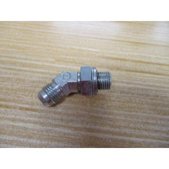 Parker 6V4OMXS 37° Flare, Tube x BSPP 45°Elbow 6V40MXS - New No Box
