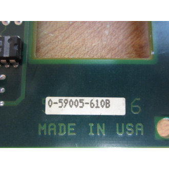 ABBReliance Electric 59005-6 Circuit Board 590056 0-59005-610B - Used