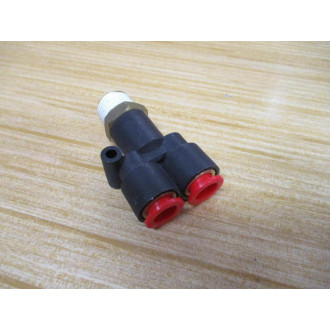 SMC KQU11-36S Male Branch "Y" KQU1136S (Pack of 2) - New No Box