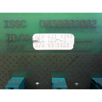 Honeywell ISSC 621-9995 12-Slot Backplane D030009002 Rev 2 - Used