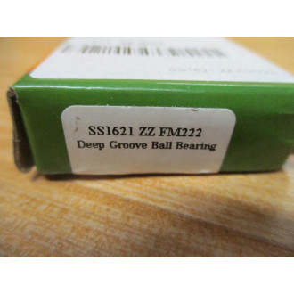 Tritan SS1621-ZZ-FM222 Deep Groove Ball Bearing SS1621ZZFM222 (Pack of 2)