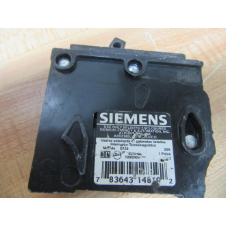 Siemens QP-120 Circuit Breaker 20 Amp Q120 - Used