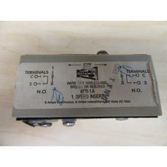 Duct-O-Wire PB-1A Push Button Switch - Used