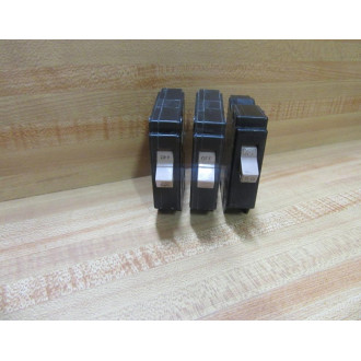 Cutler Hammer CH-120 Circuit Breaker CH120 (Pack of 3) - Used