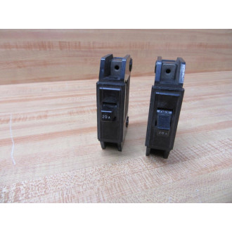 Siemens ITE EQ 1120 Circuit Breaker 20 Amp EQ1120 (Pack of 2) - Used