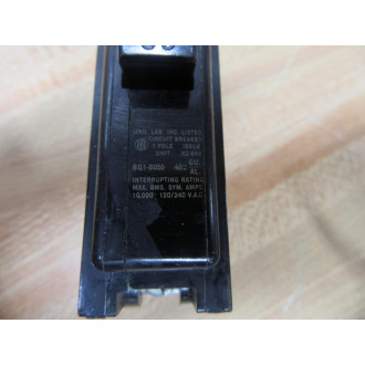 Siemens ITE BQ1-B050 Circuit Breaker 50 Amp BQ1B050 (Pack of 2) - Used