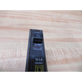 Square D QOB-115 Circuit Breaker 15Amp QOB115 (Pack of 5) - Used