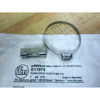 IFM Efector E11978 Clean-Line Cylinder Fixing Strap