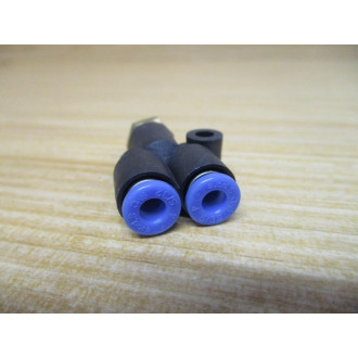 SMC KQU04-M5 Branch "Y" Fitting  KQU04M5 (Pack of 14) - New No Box