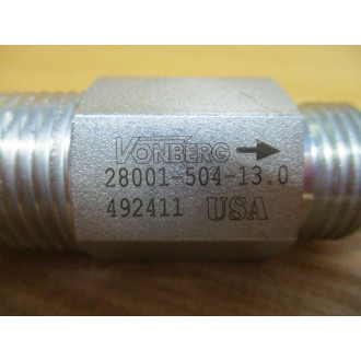 Vonberg Valve 28001-504-13.0 Velocity 28001504130 - New No Box