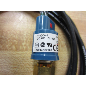 Johnson Controls P100CA-1C Pressure Control P100CA1C