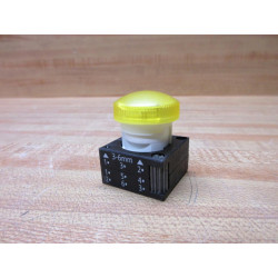 Siemens 3SB3001-6AA30 Yellow Light 3SB30016AA30 WHolder - New No Box