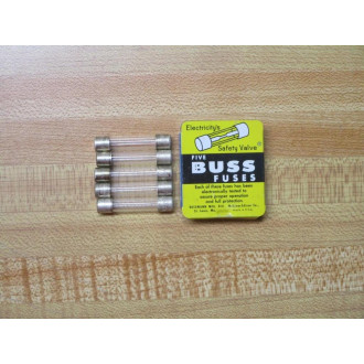 Buss F02A 250V 2AS Bussmann Fuse MIL-F-1516002 Jagged Wire (Pack of 5)