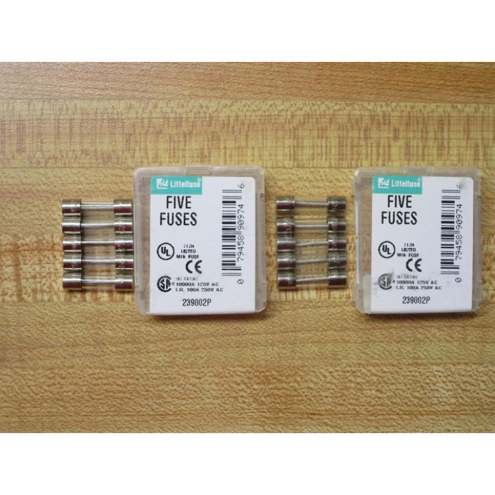Littelfuse 239002P Fuse Cross Ref 1CK24 0239002P Wirewound Element (Pack of 10)