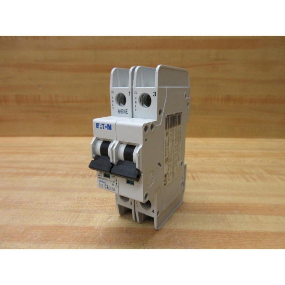Eaton FAZ-C22-NA 2A Circuit Breaker FAZC22NA - New No Box