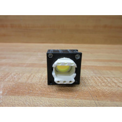 Siemens 3SB3001-6AA30 Fanuc Yellow Indicator Light WHolder - New No Box
