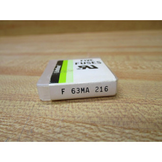 Littelfuse F36MA Fuse Cross Ref 1CC53 216 White (Pack of 10)