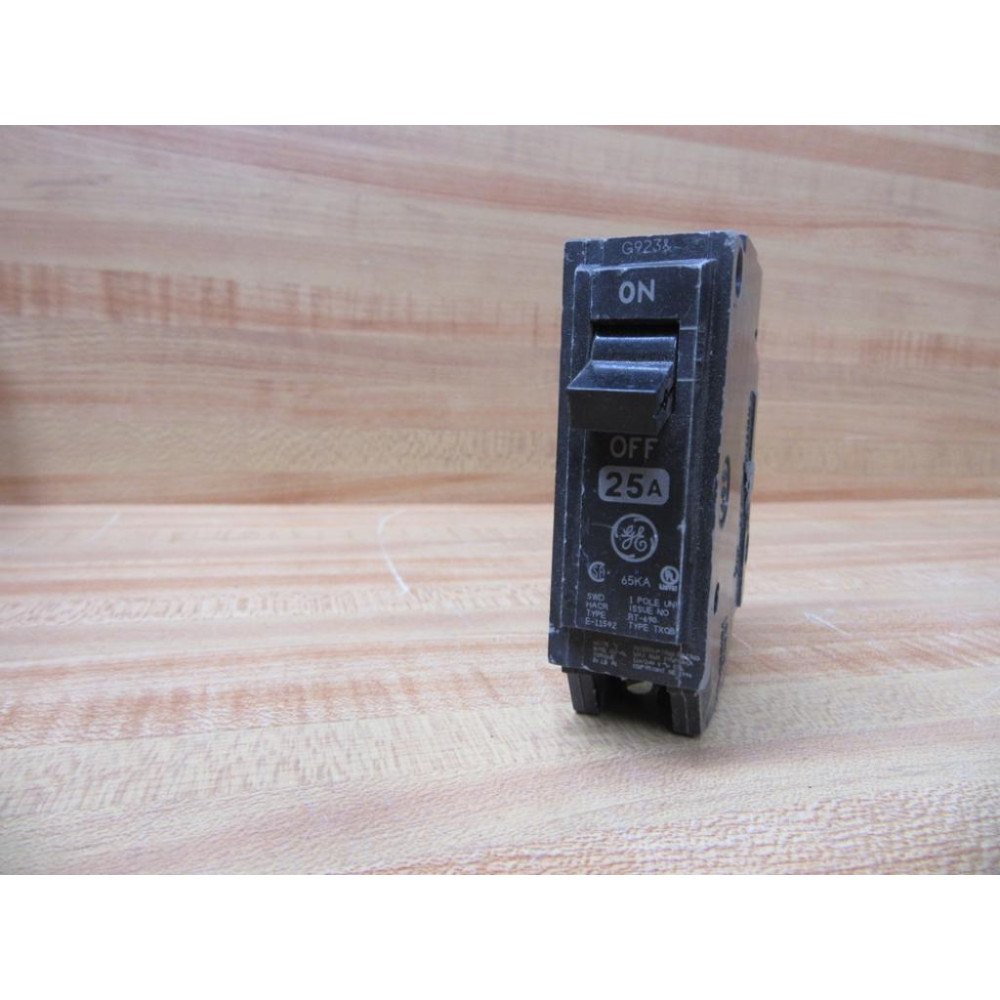 General Electric TXQB1125 Circuit Breaker 25 Amp GE - Used