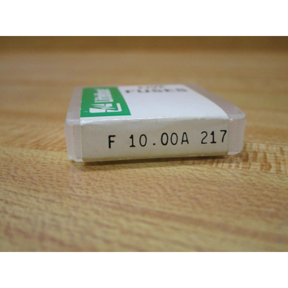 Littelfuse F10.00A Fuse Cross Ref 2ABV1 217 Fine Wire Element (Pack of 10)