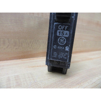 General Electric TXOB1115 Circuit Breaker 15 Amp GE - Used