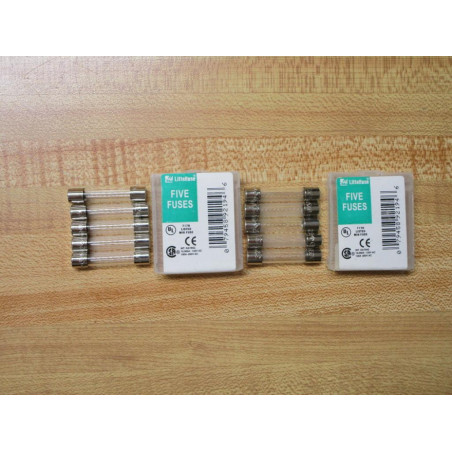 Littelfuse 0312002.VXP Fuse Cross Ref 5LAX1 Jagged Wire Element (Pack of 10)