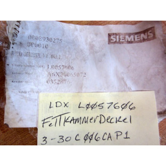 Siemens LDXL0057606 Grease Chamber Lid - New No Box