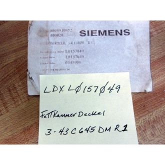 Siemens LDXL0157049 Grease Chamber Lid - New No Box