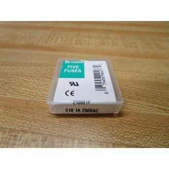 Littelfuse 218001P Fuse Cross Ref 1CD09 Fine Wire Element (Pack of 5)