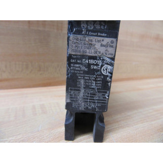 Siemens ITE E41B015 Circuit Breaker 15 Amp - Used