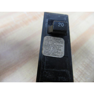 Crouse & Hinds MP120 Murray Circuit Breaker 20 Amp (Pack of 3) - Used