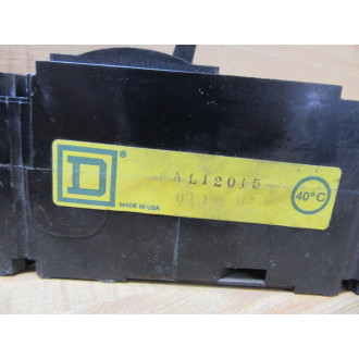 Square D FAL12015 Circuit Breaker 15 Amp - Used
