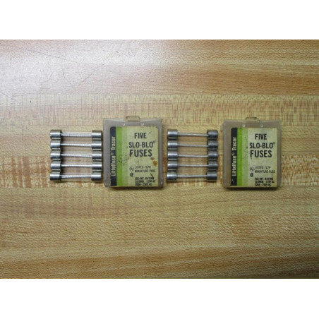 Littelfuse 03136.25 Fuse Cross Ref 6F035 Wirewound Element (Pack of 10)