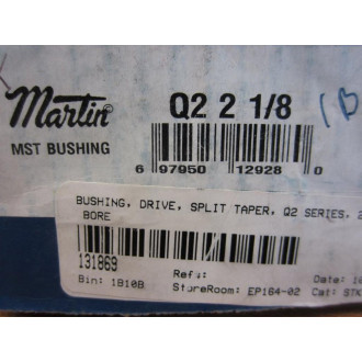 Martin Q2 2 18 Bushing Q2218