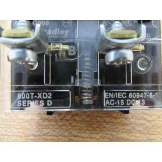Allen Bradley 800H-BR6D2 Button 800HBR6D2 w800T-XD2 - New No Box