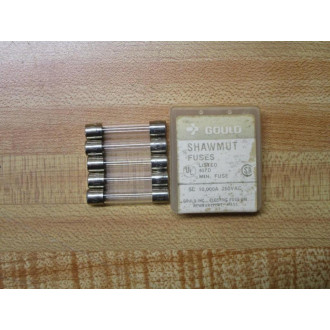 Gould Shawmut Ferraz Mersen GGC110 Fuse Cross Ref 5LAW1 Fine Wire (Pack of 10)