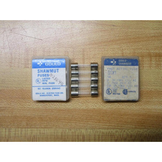 Gould Shawmut Ferraz Mersen GGX1 Fuse Cross Ref 5LAZ0 Fine Wire (Pack of 10)