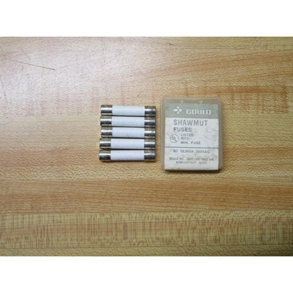 Gould Shawmut Ferraz Mersen GAB34 Fuse Cross Ref 5LAR1 White (Pack of 10)