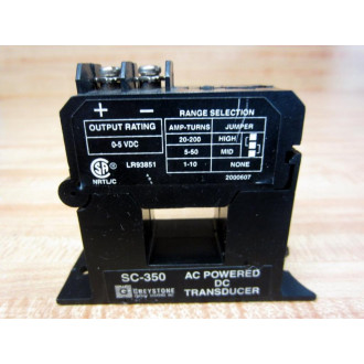Greystone SC-350 AC Current Sensor SC350 Chipped Housing - Used