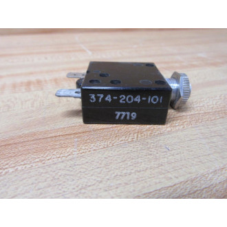 Wood Electric 374-204-101 Amp Circuit Breaker 4 Amp 374204101 - Used